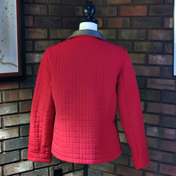 White Stag Jackets & Coats White Stag Red Quilted Jacket Size S